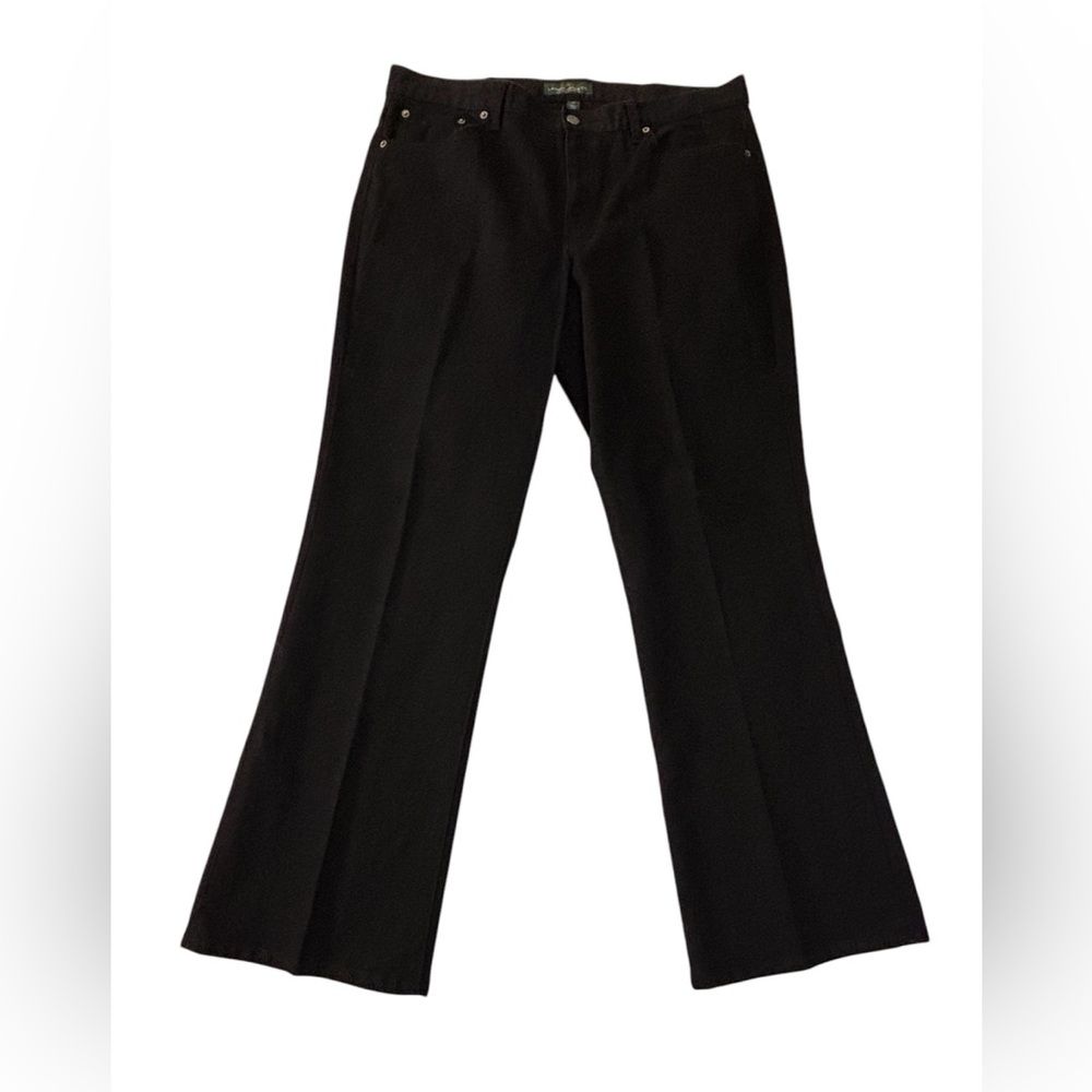 Black Classic Bootcut Jeans Lrl
